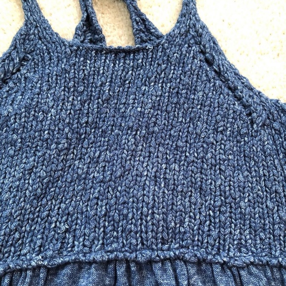 Free People Mountain View Tunic in Navy size Small - Picture 5 of 6